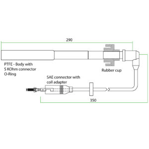 9129004 Leads Teflon Extension for Waukesha
