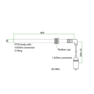 9141002 Leads Teflon Extension for Jenbacher Series 6