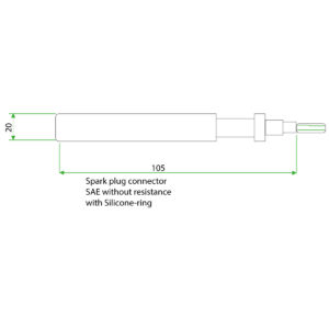 9210504 Leads Teflon Extension Daewoo GE08TIC