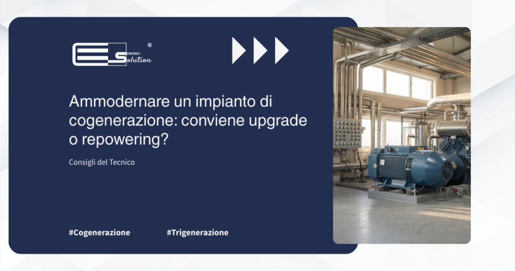 Ammodernare un impianto di cogenerazione conviene upgrade o repowering